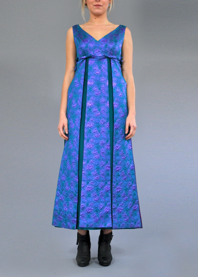 Striking 60s Donerica Empire Gown, Vintage Evening Dress, Vintage Dresses, Vintage Deli Clothing, Online Vintage Clothing